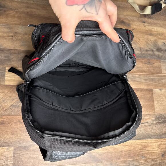 Bioworld Marvel Hydra Backpack Red Skull Captain America Black Mens - Picture 9 of 14